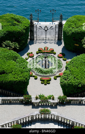 Villa Carlotta, lac de Côme, Italie Banque D'Images