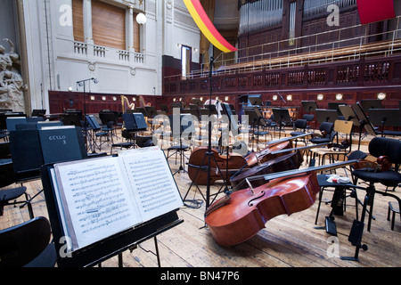 La Salle Smetana à la maison municipale (Obecní Dum), Prague Banque D'Images