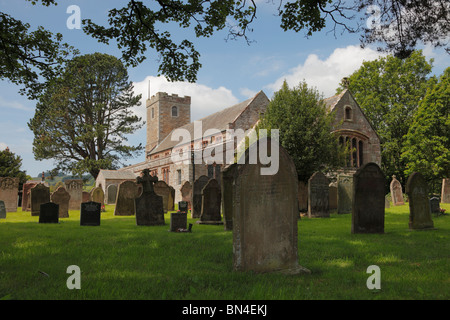 L'église St Kentigern, Caldbeck, Cumbria Banque D'Images