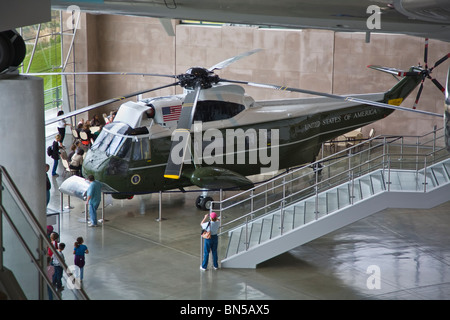 Marine One pièce à la Bibliothèque présidentielle Ronald Reagan et le Musée à Simi Valley, California, United States Banque D'Images