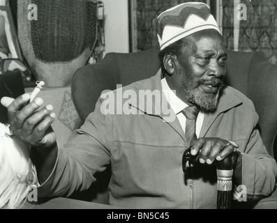 JOMO KENYATTA (1889-1978) et leader politique nationaliste Kenyan Banque D'Images