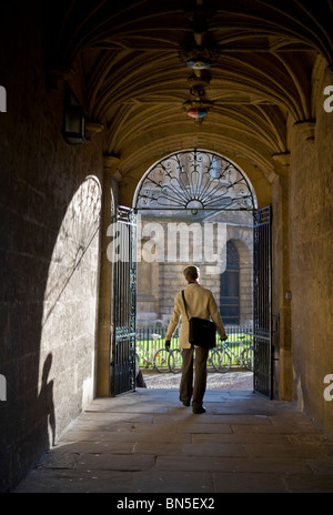 De l'ancien appareil photo Radliffe Bodleian Library, Oxford, UK Banque D'Images