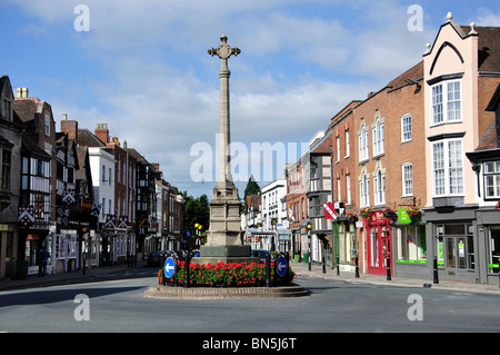 La Croix, High Street, Gloucester, Gloucestershire, Angleterre, Royaume-Uni Banque D'Images