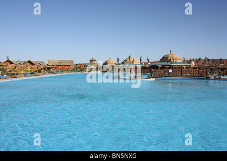 Jungle Aqua Park Hotel Hurghada Egypte Banque D'Images