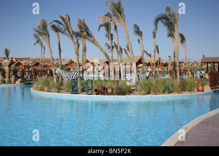 Jungle Aqua Park Hotel Hurghada Egypte Banque D'Images