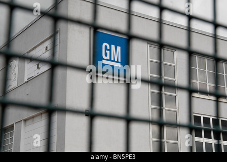 L'usine de GM Vauxhall à Luton, Lits., 28-05-2009. Photo de John Robertson, © www.jr-photos.com, 2009. Couvercle Commission0013951 Banque D'Images