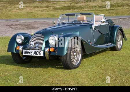 Morgan Roadster R100 Voiture de sport 2009 dans Amazon Green situé dans les vallées du Yorkshire, UK Banque D'Images