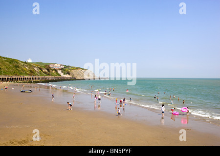 Folkestone Kent England UK Beach Banque D'Images