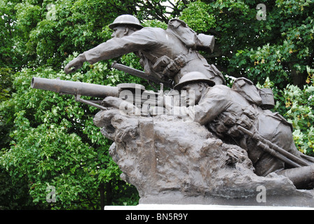 Mémorial de guerre de Kelvingrove Banque D'Images