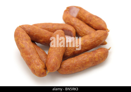 Saucisses du fermier Banque D'Images