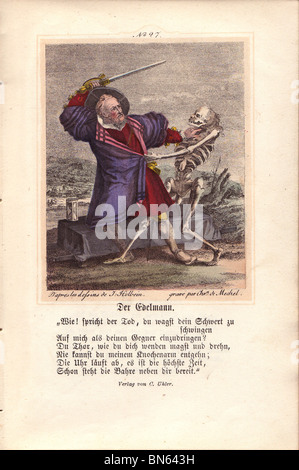 Le Noble Mechel's 'Triomphe de la mort' 1862 Banque D'Images