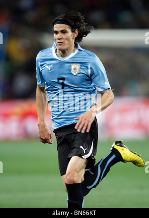 EDINSON CAVANI URUGUAY - GHANA AFRIQUE DU SUD JOHANNESBURG SOCCER CITY 02 Juillet 2010 Banque D'Images