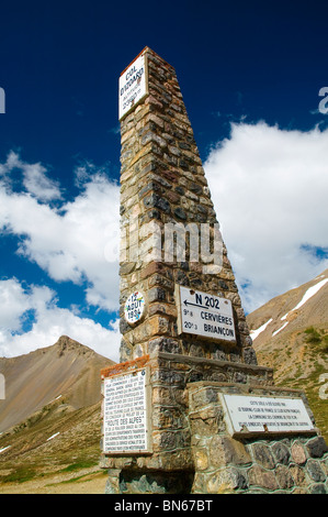 COL D'Izoard, HAUTES ALPES, QUEYRAS, FRANCE Banque D'Images