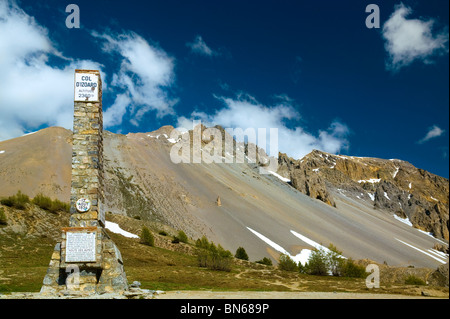 COL D'Izoard, HAUTES ALPES, QUEYRAS, FRANCE Banque D'Images