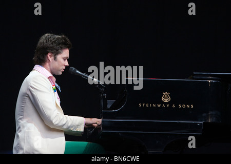 3 juillet 2010, concerts en plein air de Kenwood, Londres, Rufus Wainwright Banque D'Images