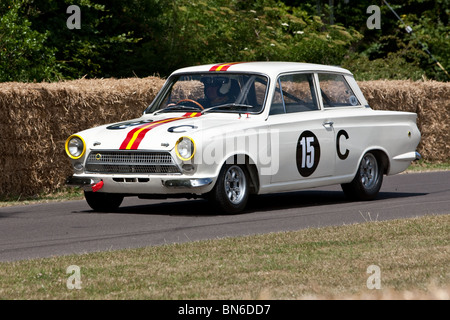 1964 Ford Cortina Lotus Mk1 Bathurst au Festival of Speed, Goodwood, 2010 Banque D'Images