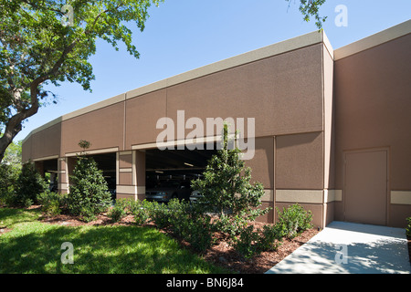 Tampa, FL - Avril 2009 - Les éléments préfabriqués en béton précontraint et parking garage parking à Saint-Pétersbourg, en Floride. Banque D'Images