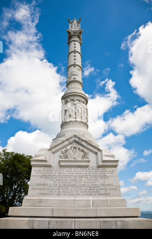 Yorktown, Virginia - Sep 2009 - Victory Monument Historique à Yorktown, en Virginie Banque D'Images