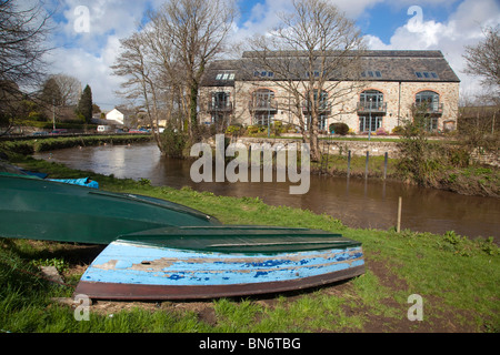 River Fowey, Cornwall Lostwithiel ; Banque D'Images