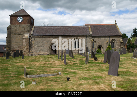 Sutton Cheney. L'église St James, Leicestershire. Années 2010 2014 HOMER SYKES Banque D'Images