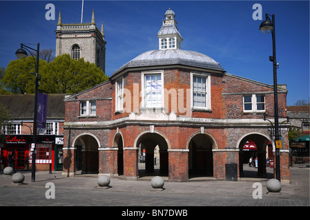 Le centre-ville de High Wycombe Market House, Market Square, High Wycombe, Banque D'Images