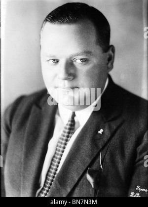 ROSCOE 'FATTY' ARBUCKLE (portrait) Banque D'Images