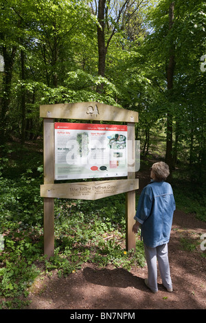 Signes de la vallée WYE Banque D'Images