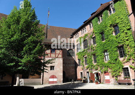 Le château de Nuremberg Nuremberg Allemagne Deutschland Europe Banque D'Images