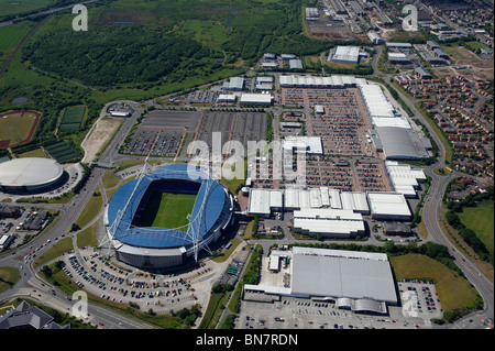 Reebock Stadium et parc de vente au détail. Bolton, Lancashire, au nord ouest de l'Angleterre Banque D'Images