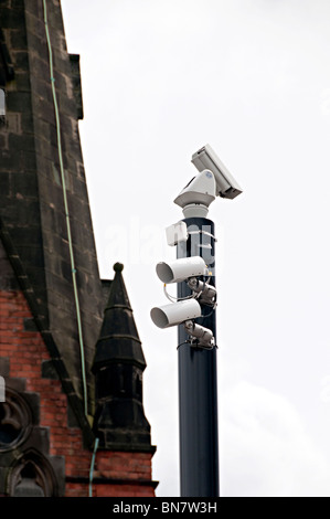 Anpr et caméras espion à sparkhill Birmingham une zone à prédominance musulmane de Birmingham que où est installé de façon controversée Banque D'Images