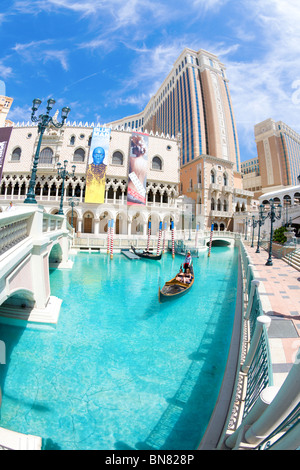 L'hôtel Venetian de Las Vegas Banque D'Images