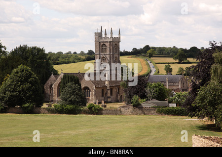 Église St Philip & St James, Norton St Philip, Somerset, Angleterre, Royaume-Uni Banque D'Images