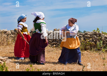 Loisirs historique pour fêter le bicentenaire de la construction de Fort Zambujal, à Mafra, partie de la Lignes de Torres Banque D'Images