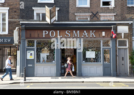 Polsmak, Polish shop, Balls Pond Road, London Londres Banque D'Images