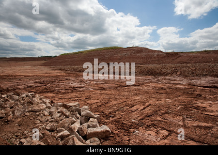 Le circuit de Donington Park, accueil de la British Grand Prix Moto, Castle Donington, Derby Banque D'Images