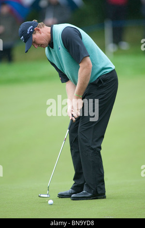 Le LOCH LOMOND EN ÉCOSSE. 09-07-2010. Le 2e jour de la PGA European Tour, Barclays Scottish Open Banque D'Images