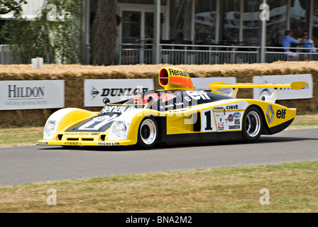 Alpine-Renault A433 Voiture de course Sport à Goodwood Festival of Speed West Sussex England United Kingdom UK Banque D'Images