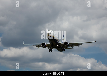 EI-DPA, Boeing 737-8AS, Ryanair, Wladislaw Reymont Lodz, Aéroport Banque D'Images