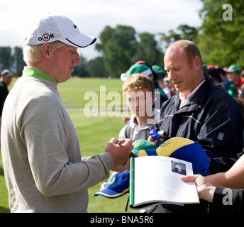 Tournoi de Golf Pro-Am JP McManus, Adare Irlande 6 Juillet 2010 Banque D'Images