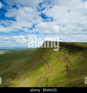 Du Picws Bannau et Sir Gaer, Black Mountain, parc national de Brecon Beacons, le Pays de Galles Banque D'Images