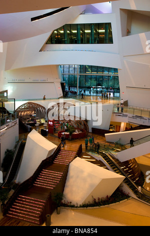 Vente au détail et de divertissement de cristaux, centre-ville, Las Vegas, Nevada. Banque D'Images