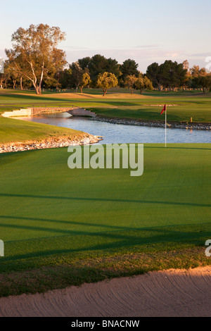 McCormick Ranch Golf Course, Scottsdale, Arizona. Banque D'Images