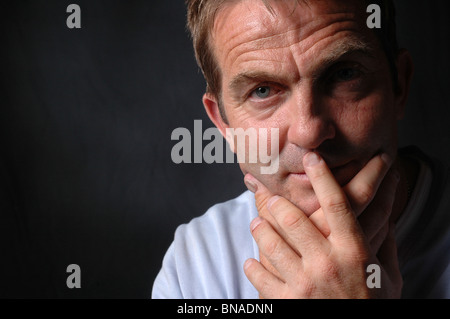 Bradley Walsh acteur, animateur de jeu, du savon Star, Danny Baldwin,Coronation Street , Ex joueur de football, T.V.Presenter Banque D'Images