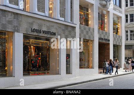 Louis Vuitton store front à Londres Banque D'Images