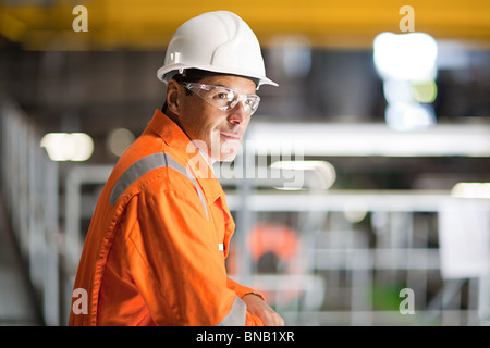 En usine ingénieur Banque D'Images