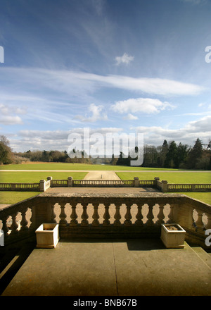 Heythrop Park Golf Course, Chipping Norton, Oxford. La vue depuis le sud de l'hôtel. Banque D'Images