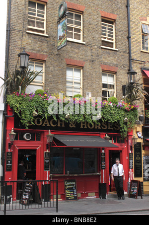 Coach and Horses Pub Covent Garden London Banque D'Images