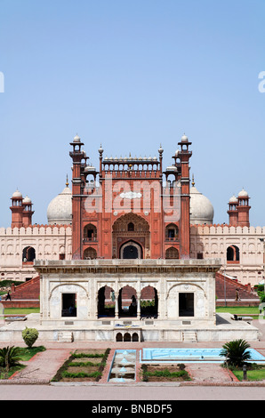 Mosquée Badshahi, Lahore, Punjab, Pakistan Banque D'Images