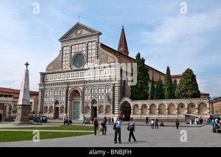 Basilica di Santa Maria Novella‎ Florence, Italie Banque D'Images