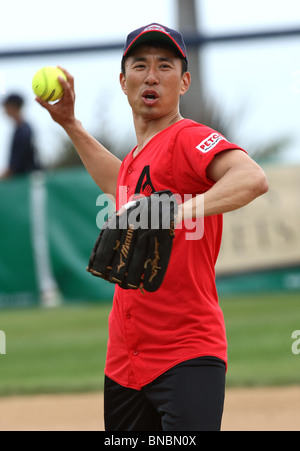 JAMES KYSON LEE LE STEVE GARVEY'S MALIBU Classique des célébrités CA 10 Juillet 2010 Banque D'Images